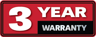 JET 3 Year Warranty