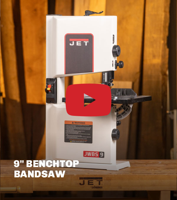 JWDP-10 10" Benchtop Drill Press 9" BENCHTOP BANDSAW, JWBS-9