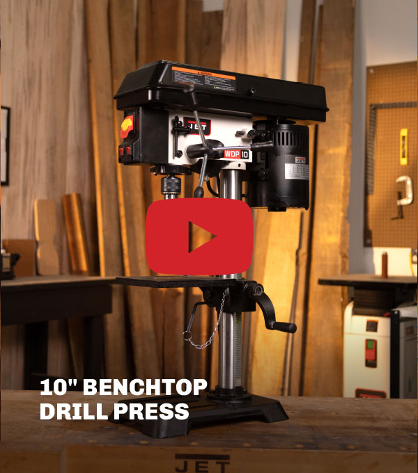 JWDP-10 10" Benchtop Drill Press JWDP-10 10" Benchtop Drill Press