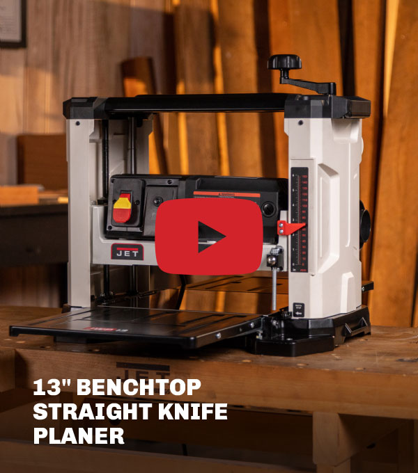 Jwp-13BTK 13" Benchtop Straight Knife Planer Jwp-13BTK 13" Benchtop Straight Knife Planer