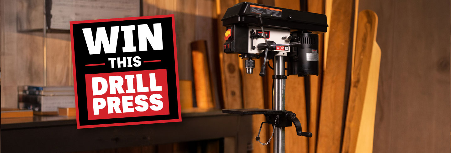 Win this Benchtop Drill Press